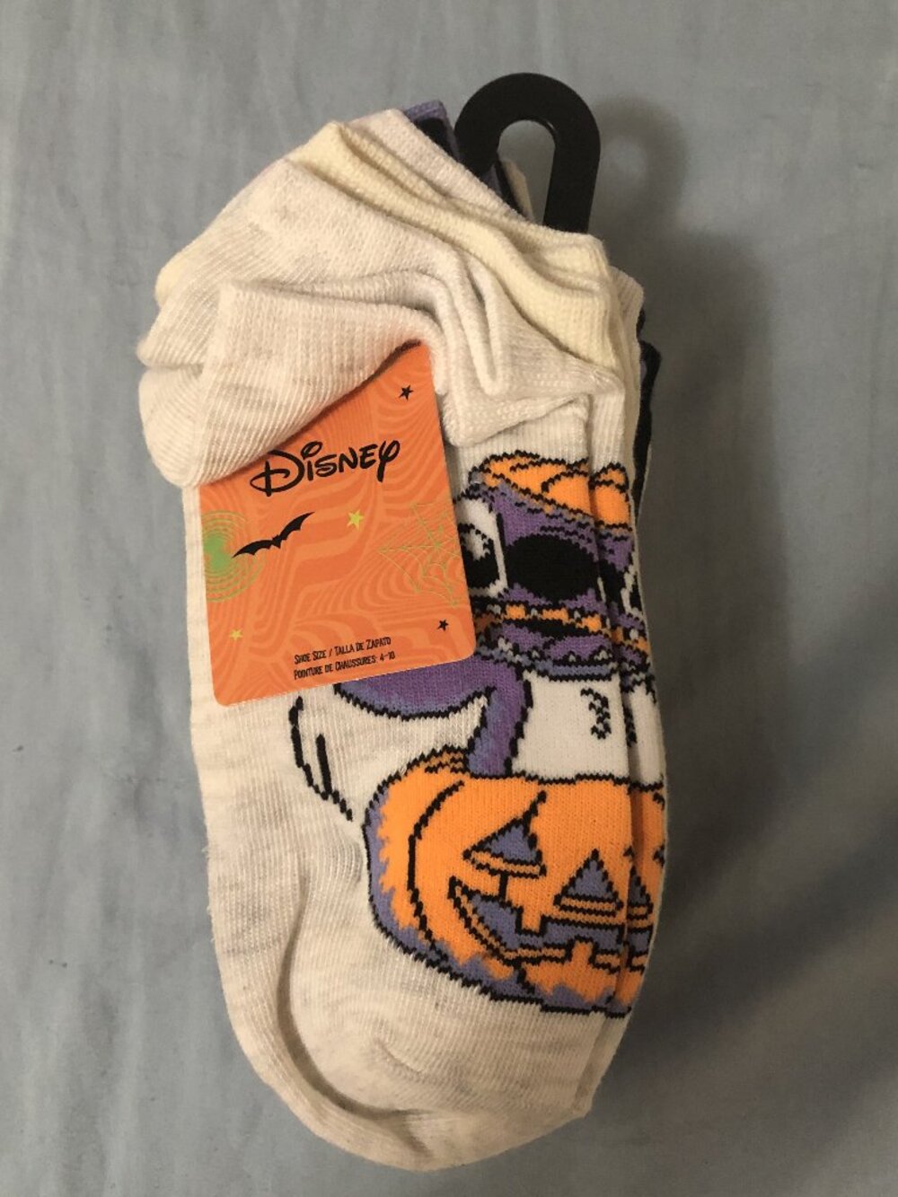 Disney Stitch Halloween Low Cut Ankle Socks 9 Pairs